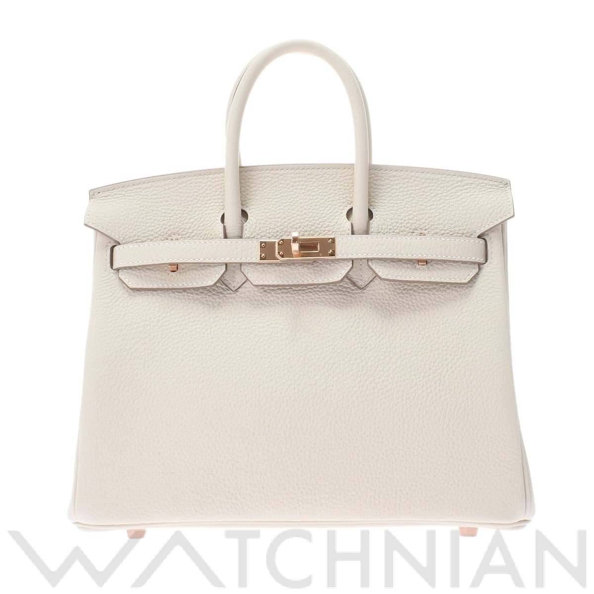 エルメス バーキン 25 クレ/ローズゴールド金具 トゴ レディース バッグ 【新品】【bag】