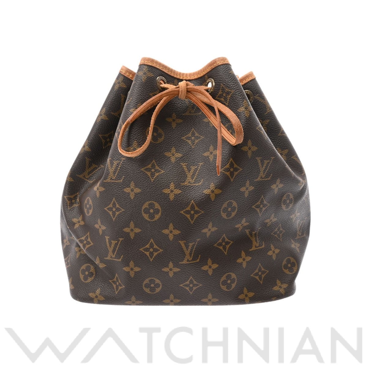 ルイ ヴィトン モノグラム プチノエ ブラウン M42226 モノグラムキャンバス レディース バッグ 【中古】【bag】