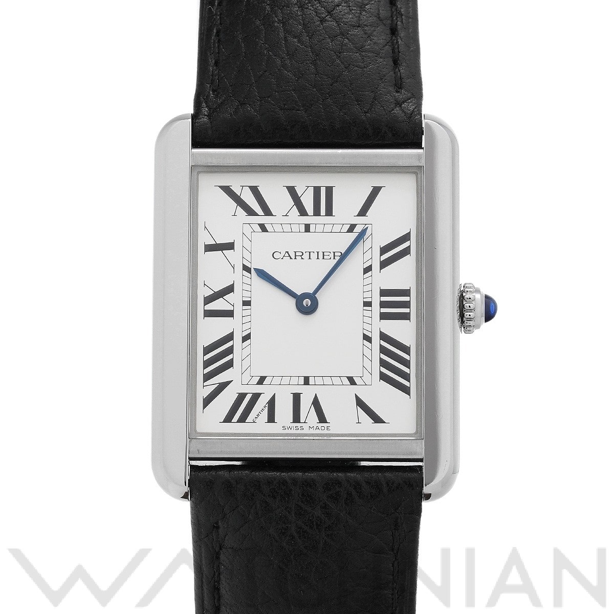カルティエ タンク ソロ LM WSTA0028 シルバー メンズ 時計 【中古】【wristwatch】
