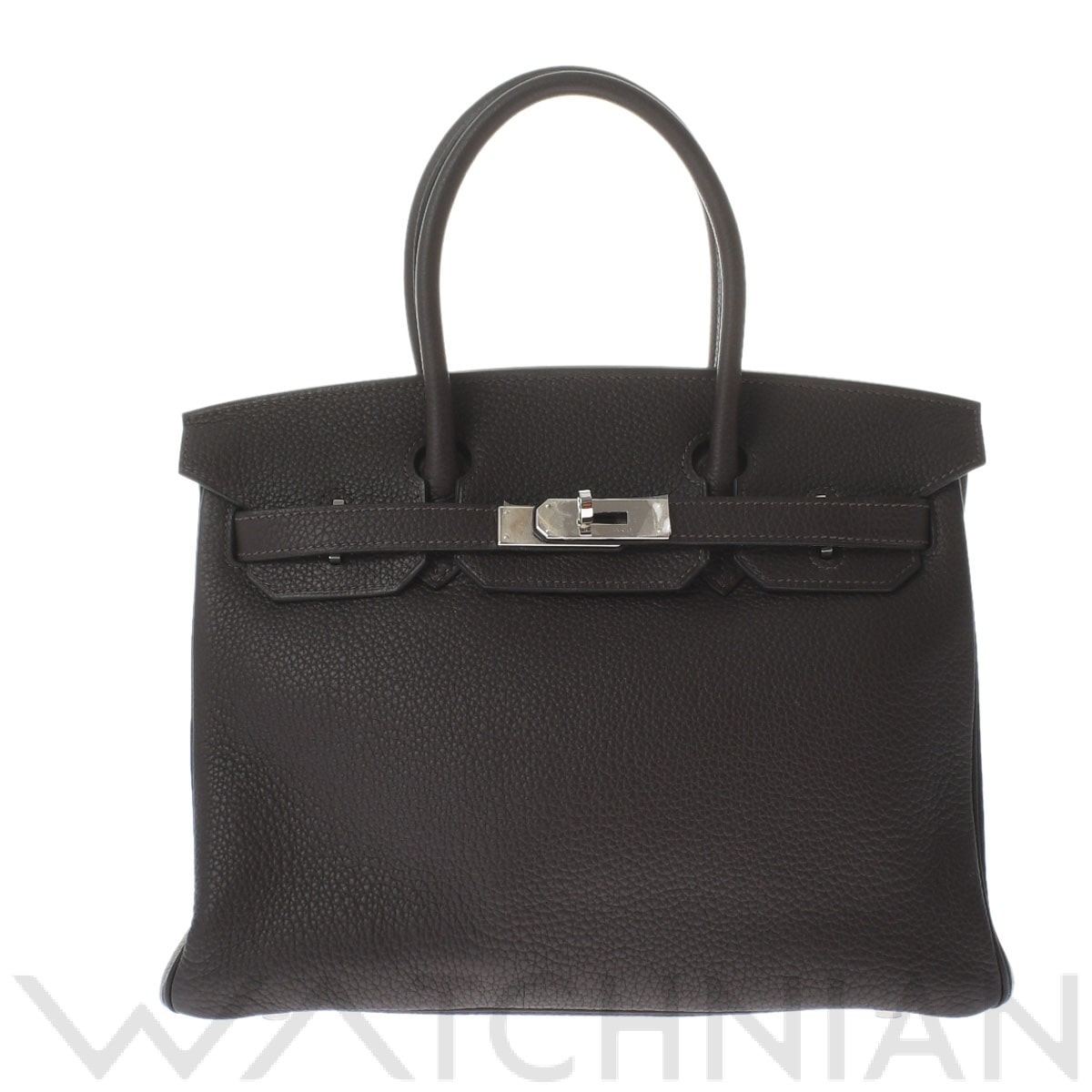 エルメス バーキン 30 エベンヌ/パラジウム金具 トリヨンクレマンス レディース バッグ 【未使用】【bag】