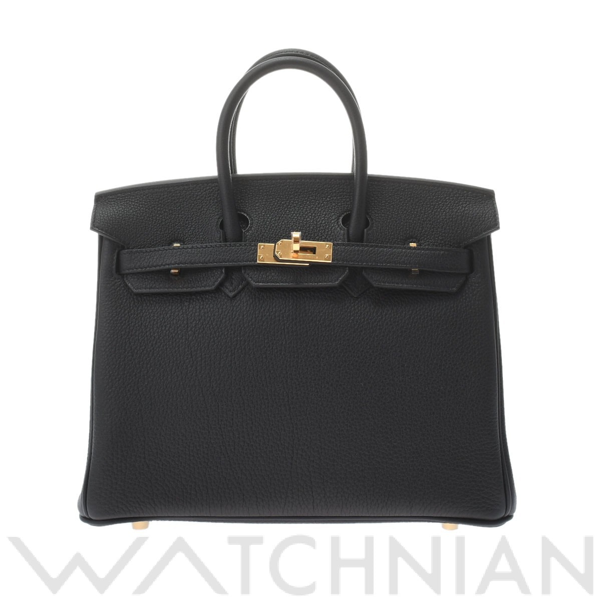 エルメス バーキン 25 ブラック/ゴールド金具 トゴ レディース バッグ 【新品】【bag】