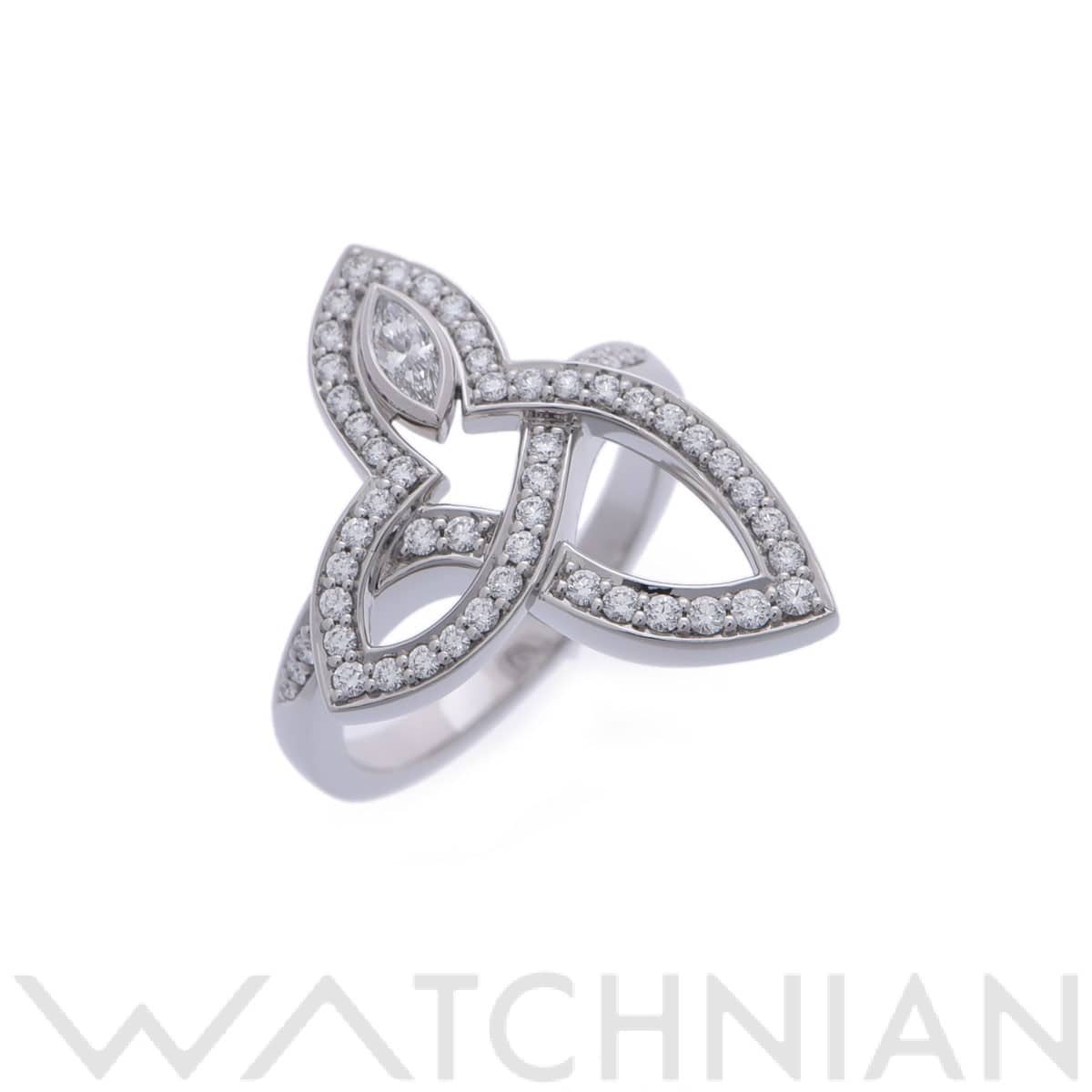 ハリー ウィンストン リリークラスター リング シルバー FRDPMQRFLC Pt950プラチナ レディース ジュエリー 【中古】【jewelry】