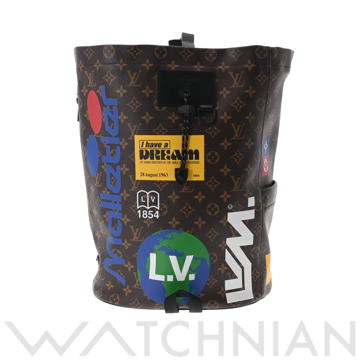 ルイ ヴィトン モノグラム チョーク バックパック ブラウン M44615 モノグラムキャンバス メンズ バッグ 【中古】【bag】