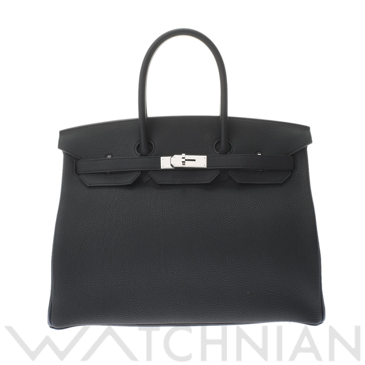 エルメス バーキン 35 ブラック/パラジウム金具 トゴ ユニセックス バッグ 【未使用】【bag】