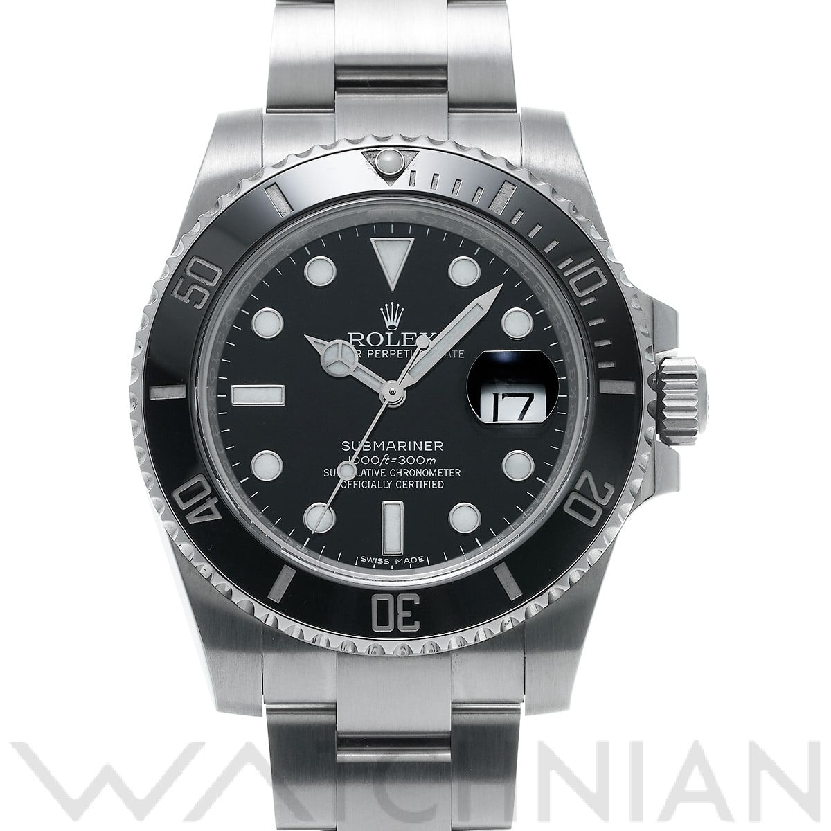 ロレックス サブマリーナ デイト 116610LN ブラック メンズ 時計 【中古】【wristwatch】