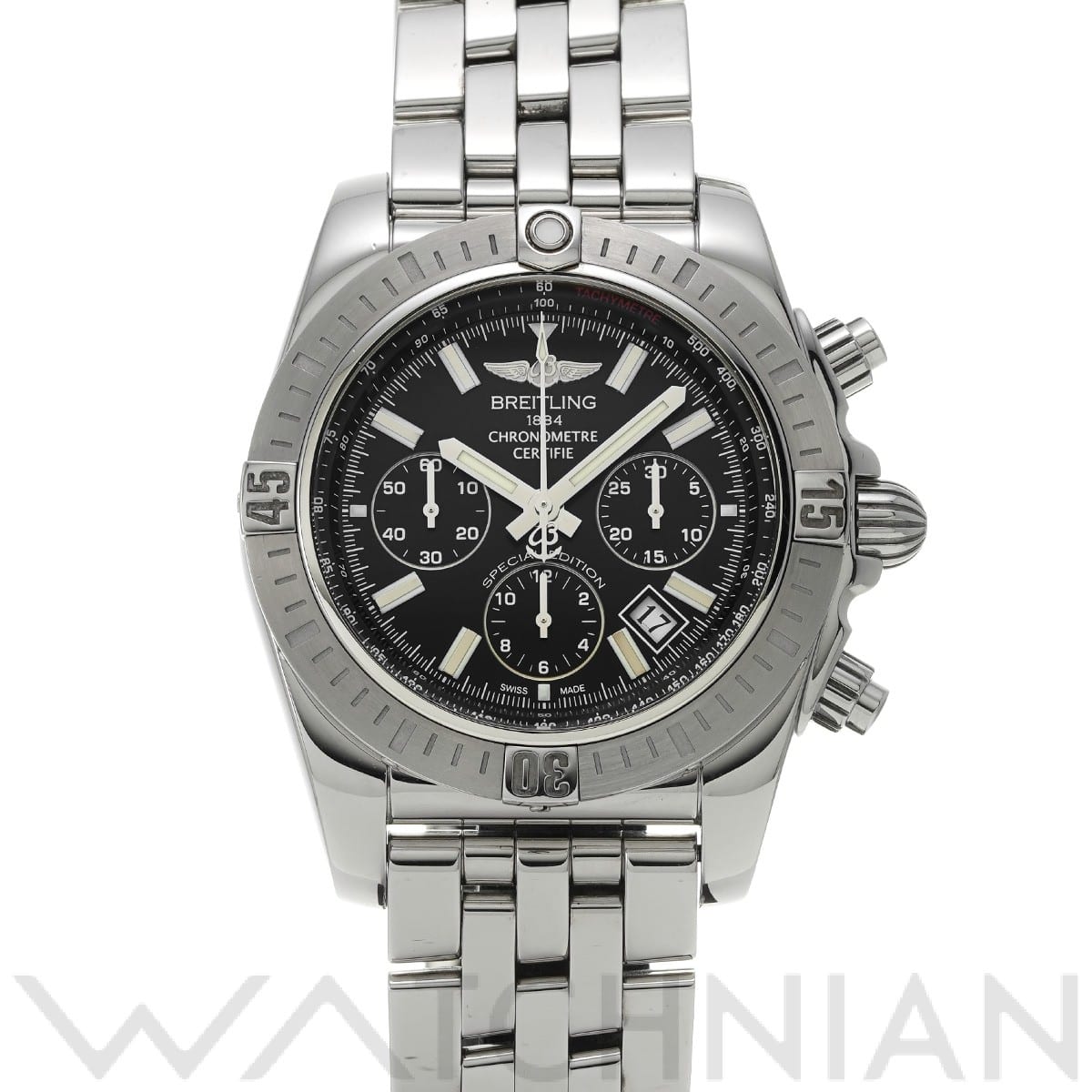 ブライトリング クロノマット 44 スペシャル AB011511/BF70 ブラック メンズ 時計 【中古】【wristwatch】