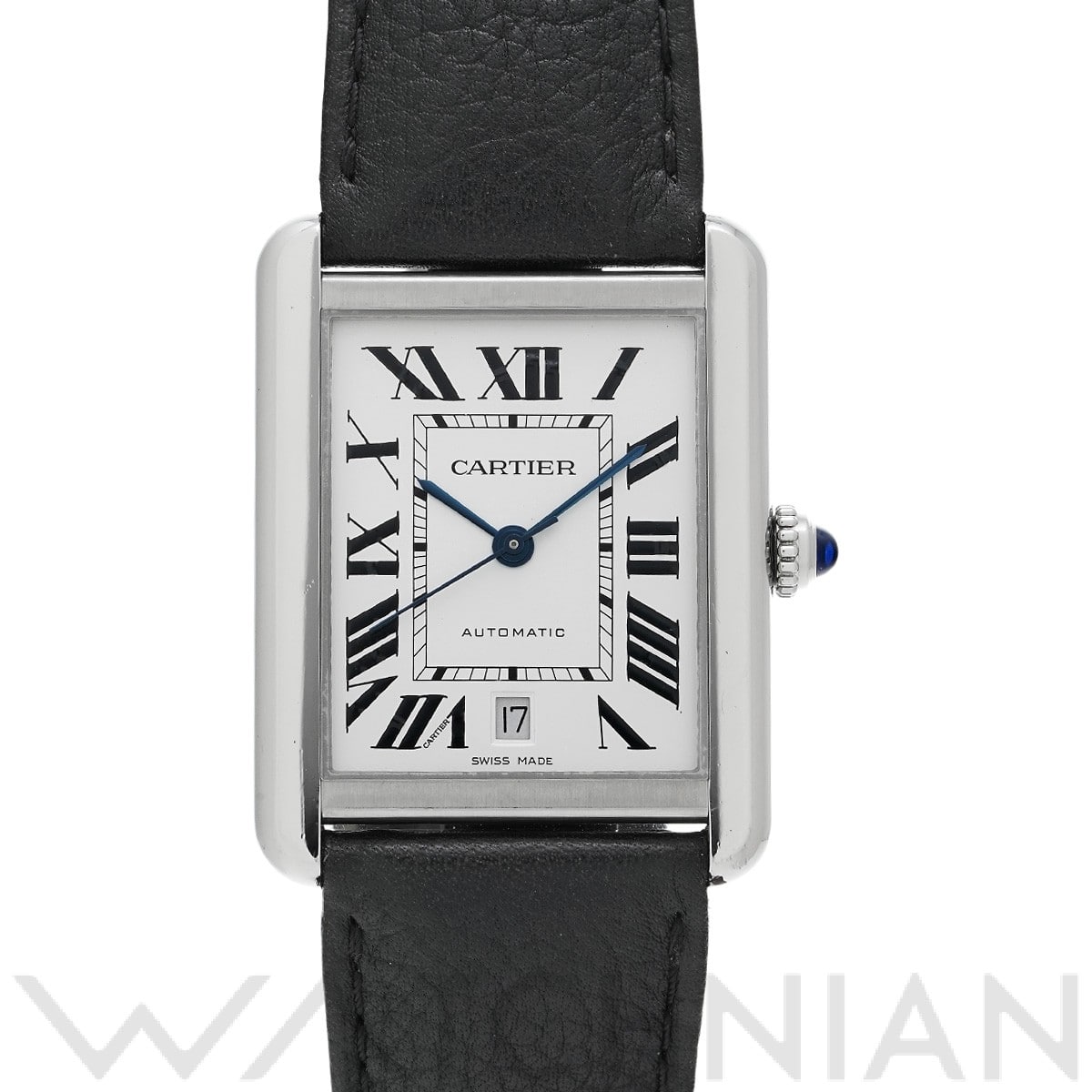 カルティエ タンクソロ XL WSTA0029 シルバー メンズ 時計 【中古】【wristwatch】