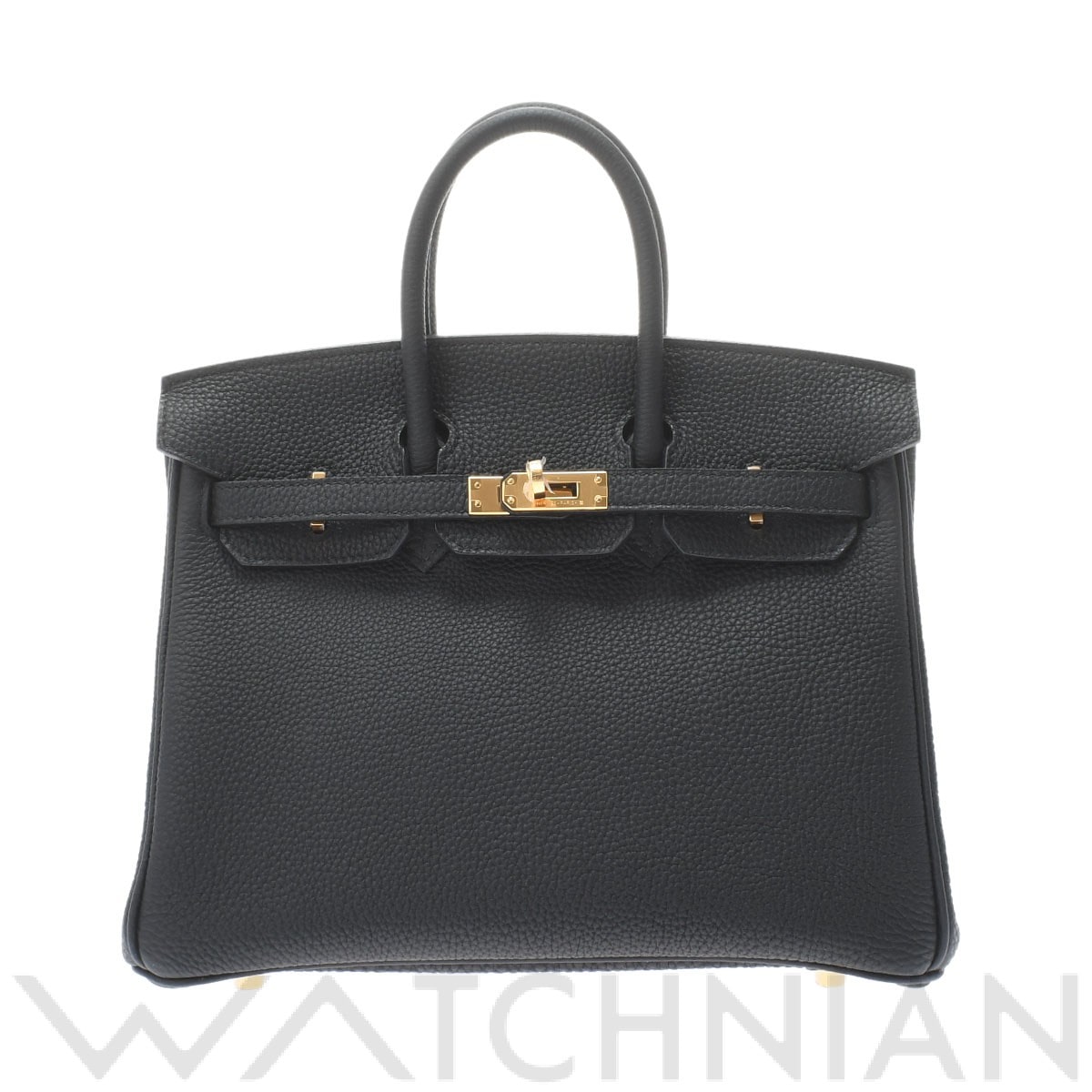 エルメス バーキン 25 ブラック/ゴールド金具 トゴ レディース バッグ 【新品】【bag】