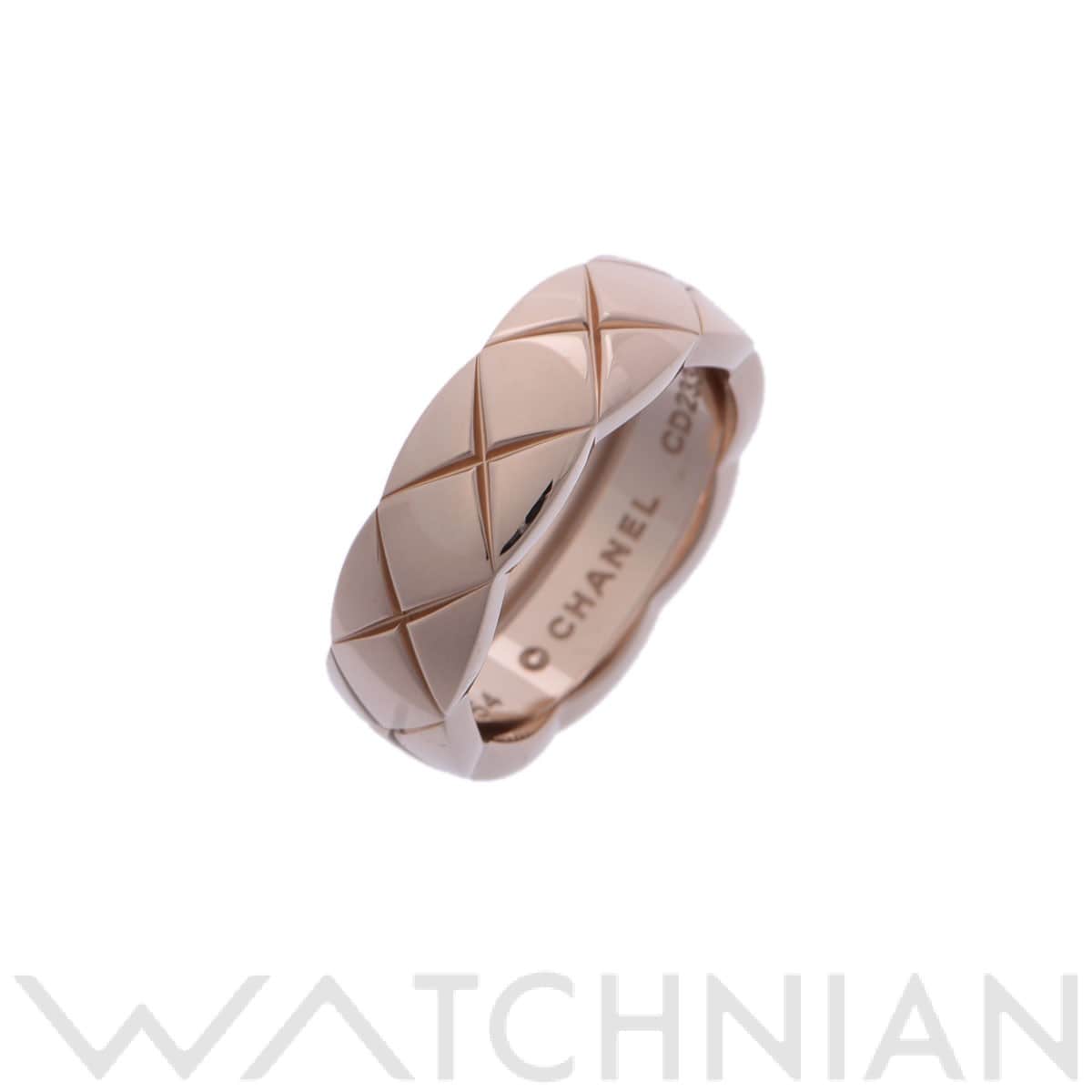 シャネル ココクラッシュリング ミディアム #54 ゴールド K18ピンクゴールド PG レディース ジュエリー 【中古】【jewelry】