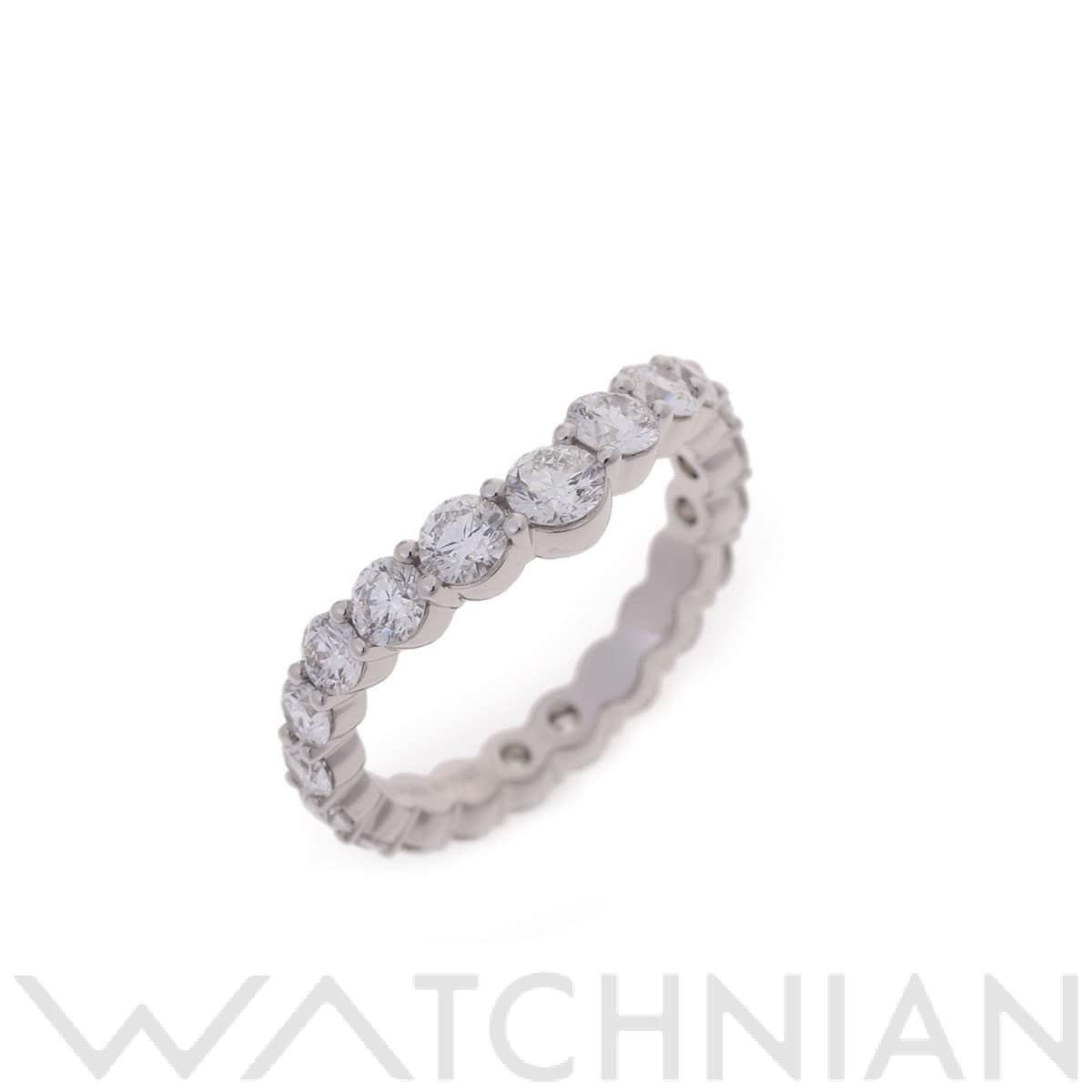 ハリー ウィンストン ウィンストントゥルーリーバンドリング ダイヤ シルバー Pt950プラチナ レディース ジュエリー 【中古】【jewelry】