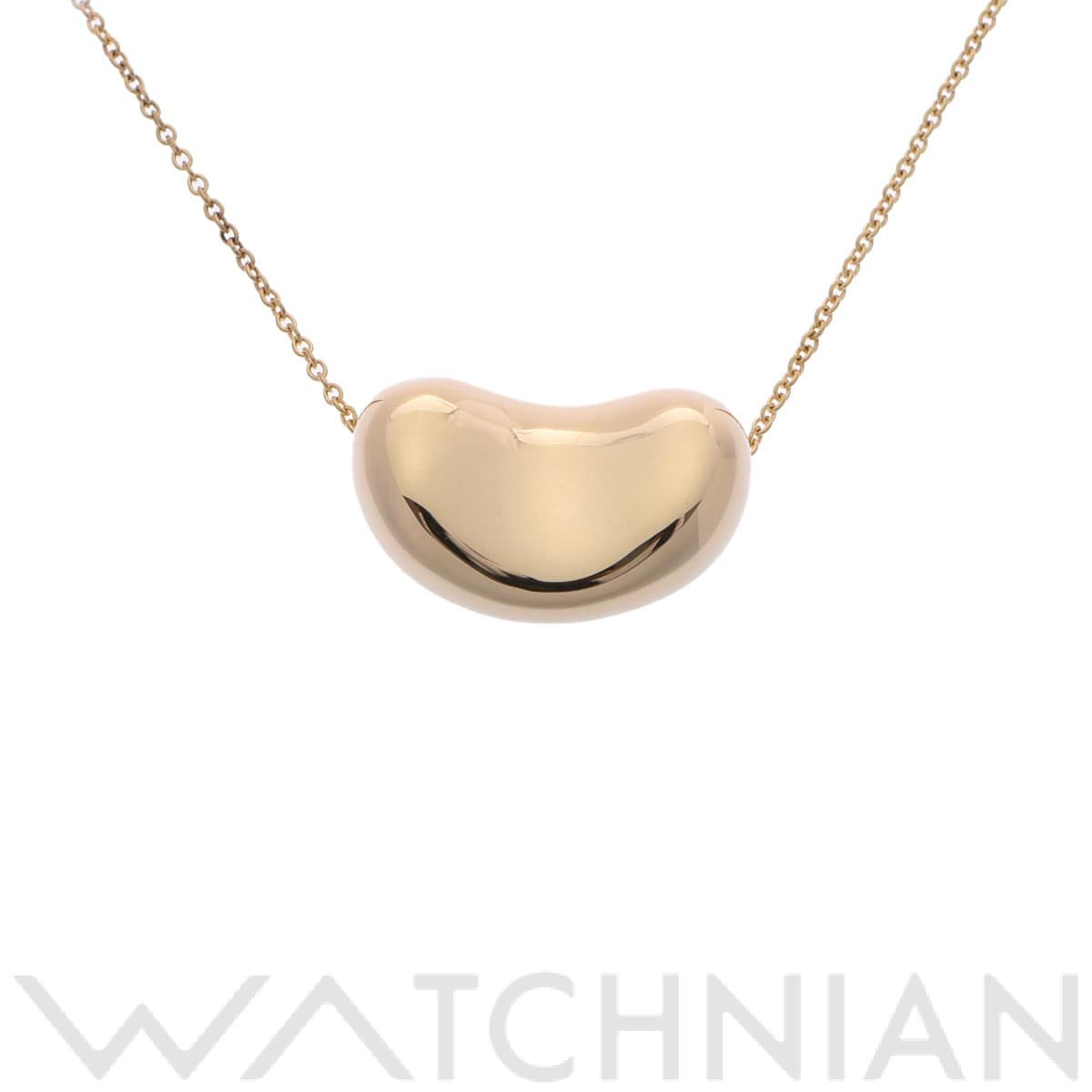 ティファニー ビーンズネックレス ゴールド K18イエローゴールド YG レディース ジュエリー 【中古】【jewelry】