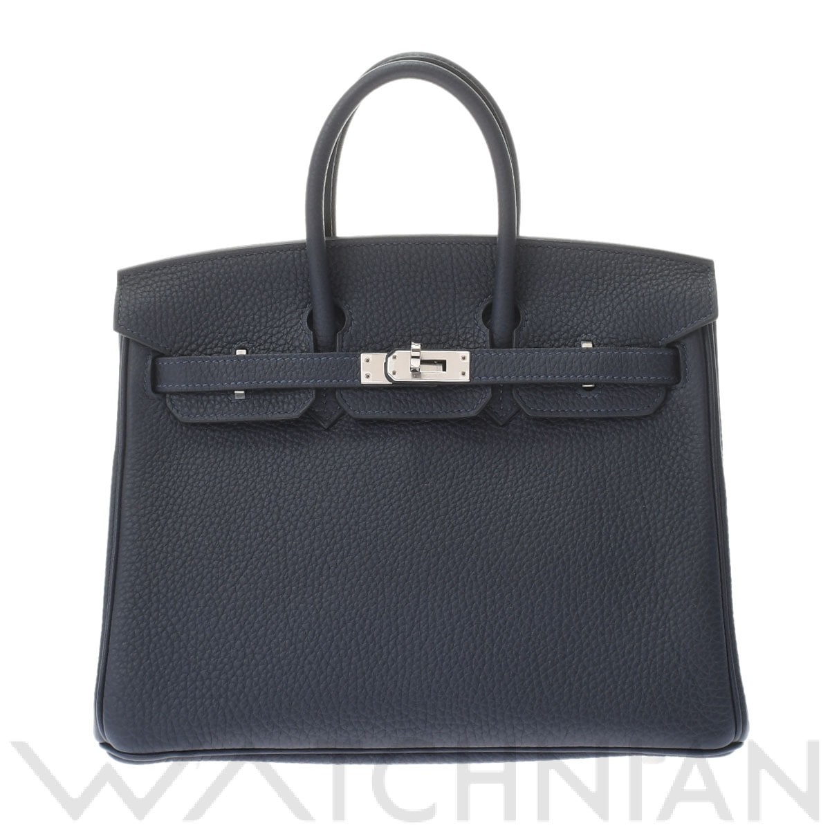 エルメス バーキン 25 ブルーニュイ/パラジウム金具 トゴ レディース バッグ 【未使用】【bag】