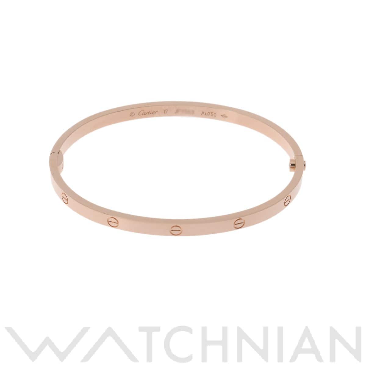 カルティエ ラブブレスレット SM ゴールド K18ピンクゴールド PG レディース ジュエリー 【中古】【jewelry】