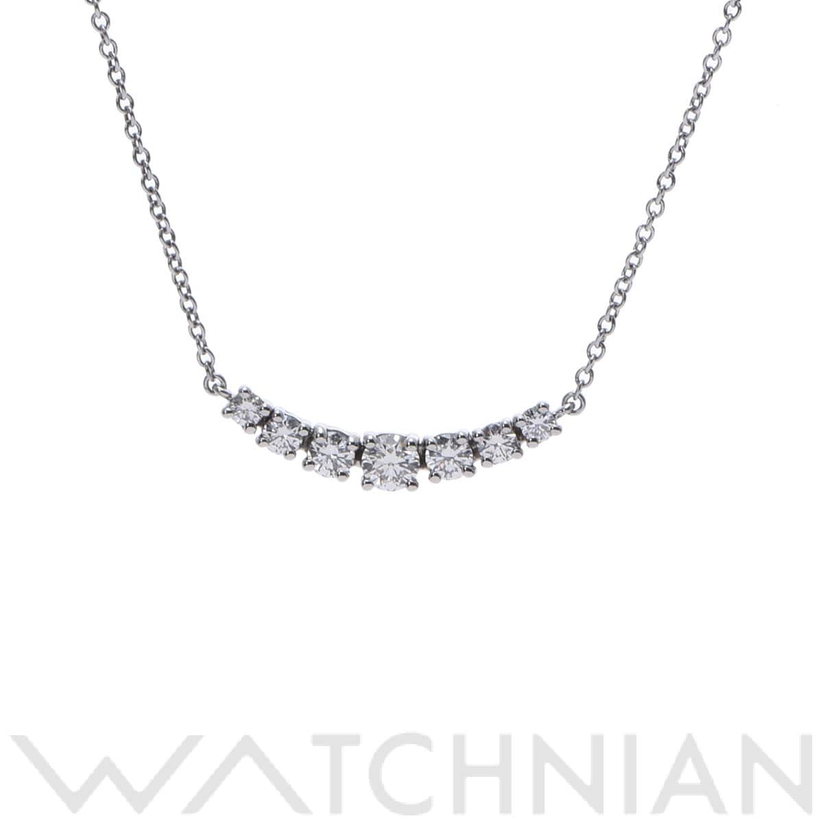 ティファニー イーストウエスト ネックレス シルバー Pt950プラチナ レディース ジュエリー 【中古】【jewelry】