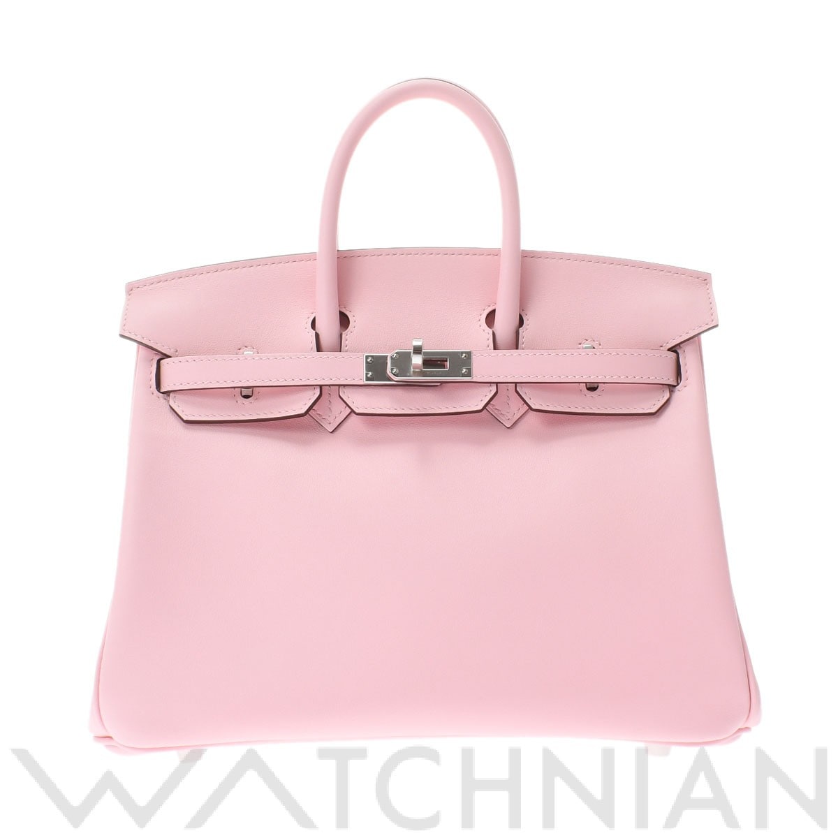 エルメス バーキン 25 ローズサクラ/パラジウム金具 ヴォースイフト レディース バッグ 【未使用】【bag】