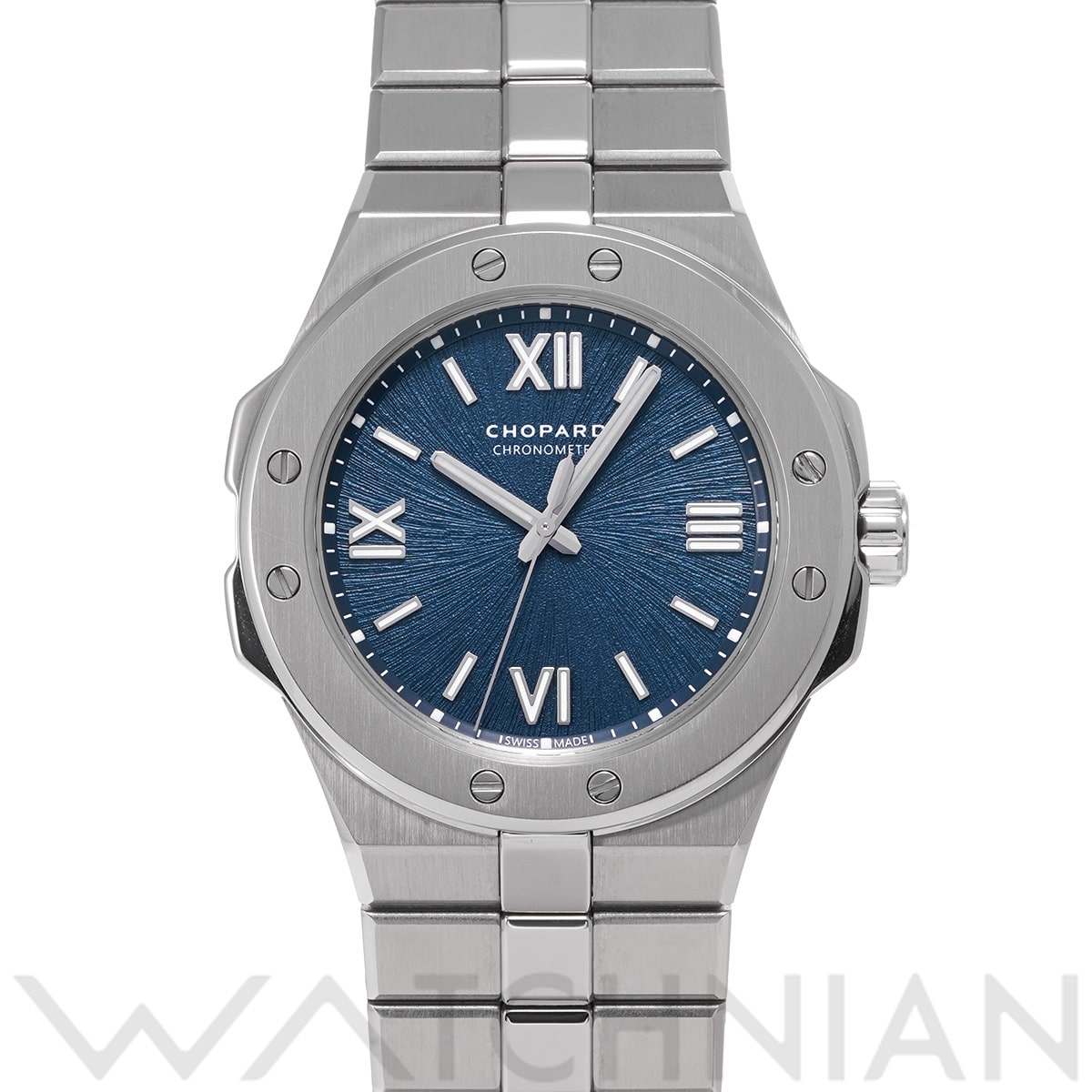 ショパール アルパイン イーグル 36 298601-3001 ブルー ユニセックス 時計 【中古】【wristwatch】