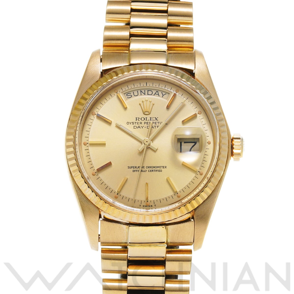 ロレックス デイデイト 1803 シャンパン メンズ 時計 【中古】【wristwatch】