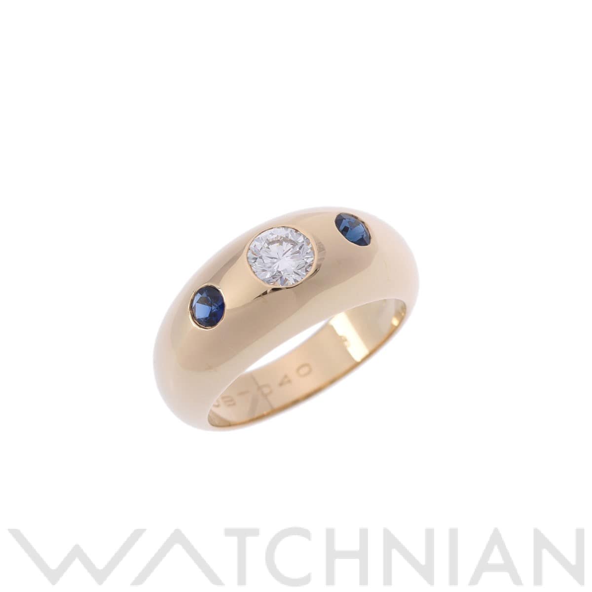 カルティエ ダフネリング #52 ゴールド K18イエローゴールド YG レディース ジュエリー 【中古】【jewelry】