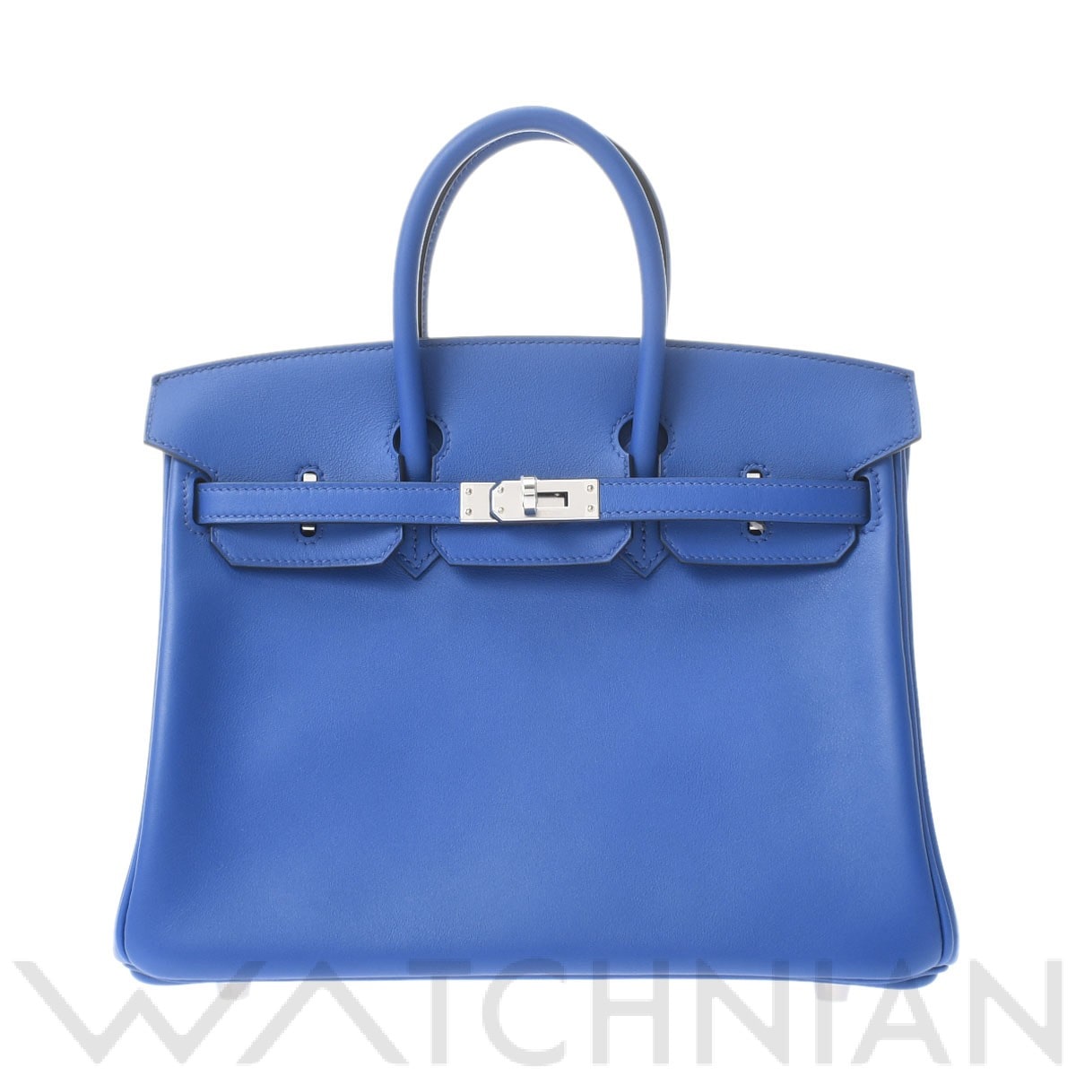 エルメス バーキン 25 ブルーロワイヤル/パラジウム金具 ヴォースイフト レディース バッグ 【未使用】【bag】