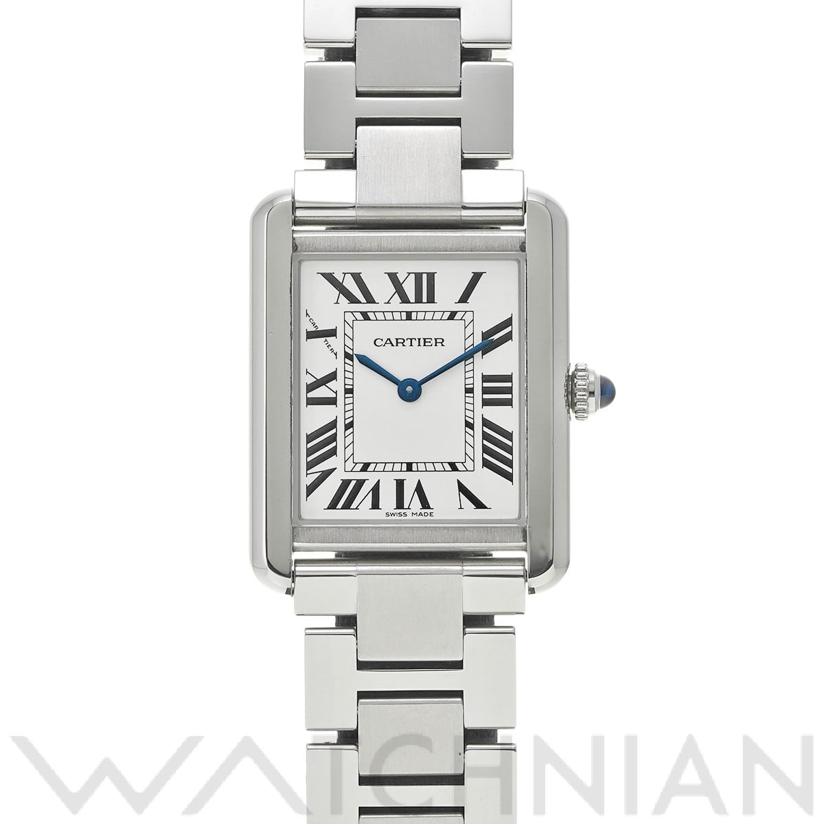 カルティエ タンク ソロ SM W5200013 シルバー レディース 時計 【中古】【wristwatch】