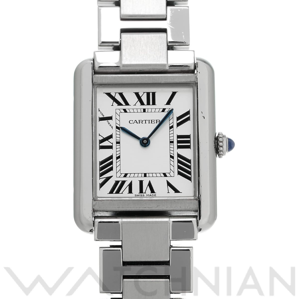 カルティエ タンク ソロ SM W5200013 シルバー レディース 時計 【中古】【wristwatch】