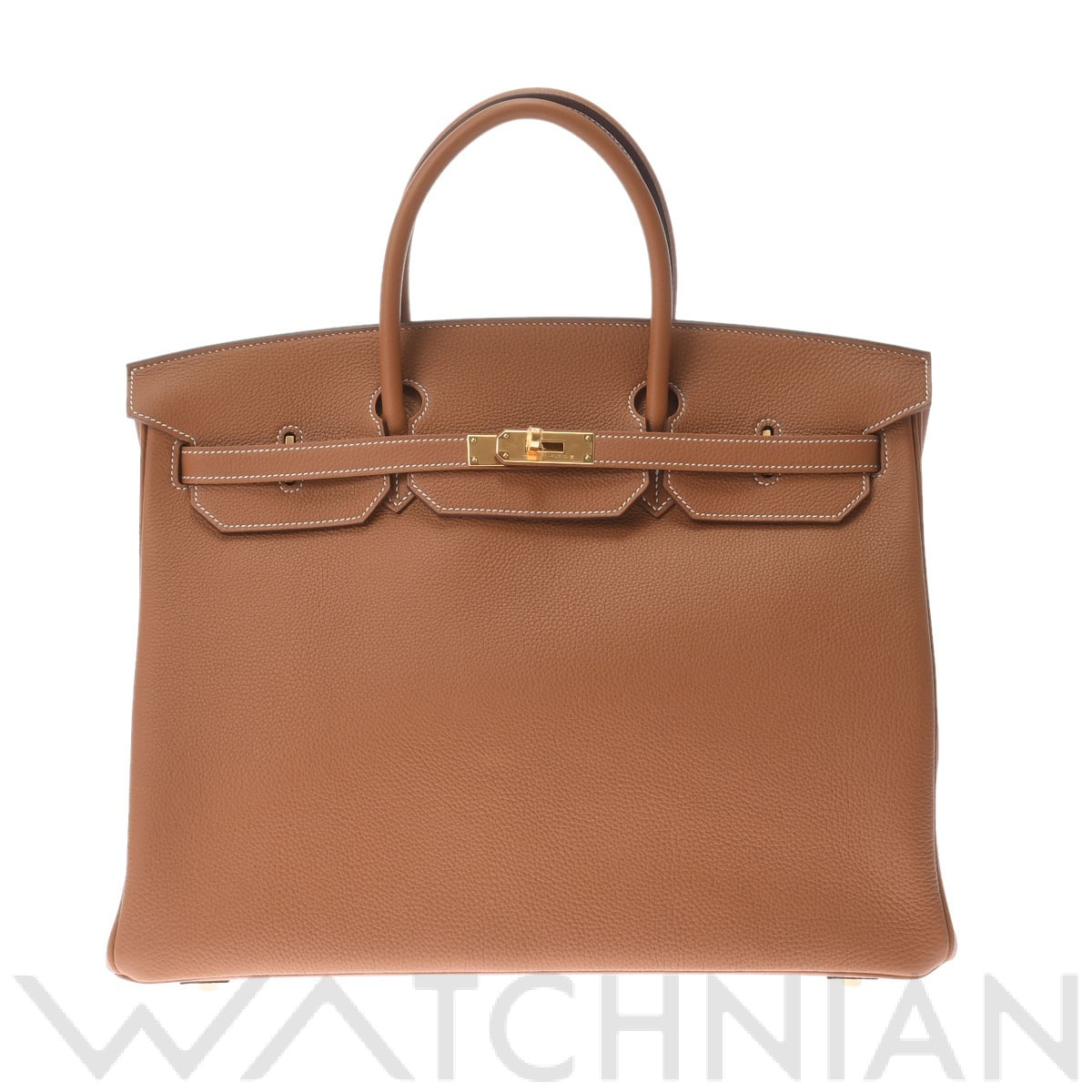 エルメス バーキン 40 ゴールド/ゴールド金具 トゴ ユニセックス バッグ 【新品】【bag】