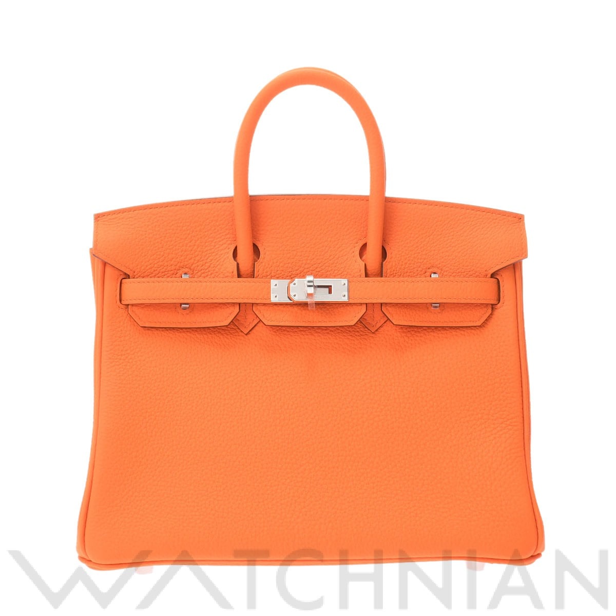 エルメス バーキン 25 オレンジミニアム/パラジウム金具 トゴ レディース バッグ 【新品】【bag】