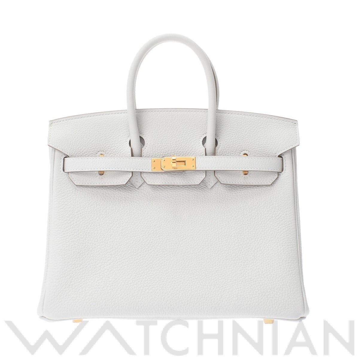 エルメス バーキン 25 グリスパール/ゴールド金具 トゴ レディース バッグ 【新品】【bag】