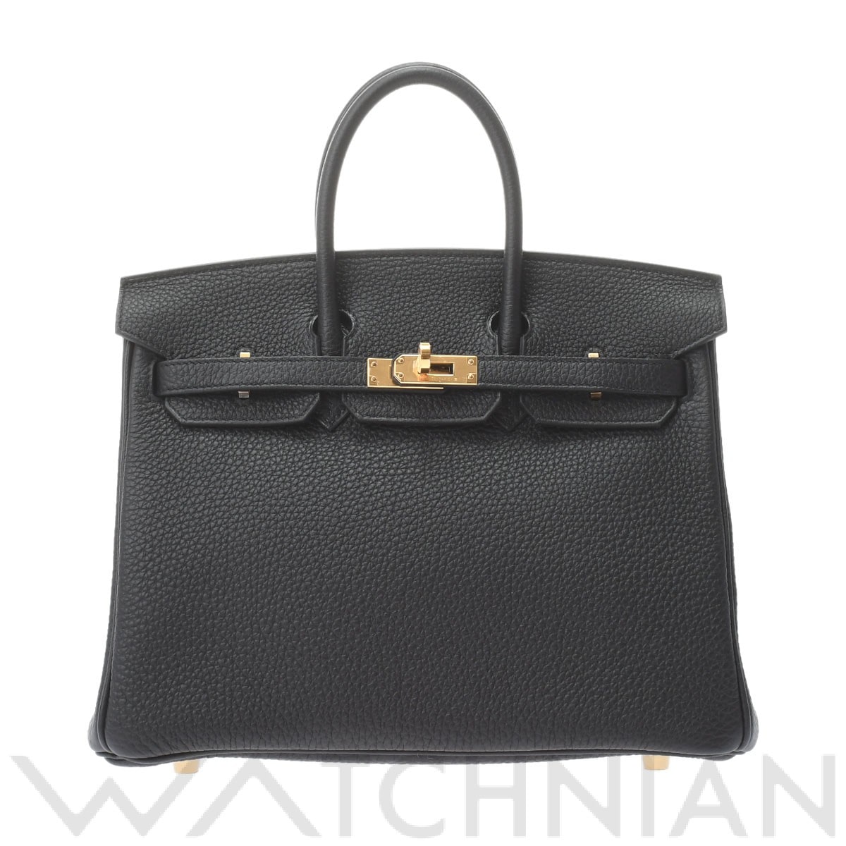 エルメス バーキン 25 ブラック/ゴールド金具 トゴ レディース バッグ 【新品】【bag】