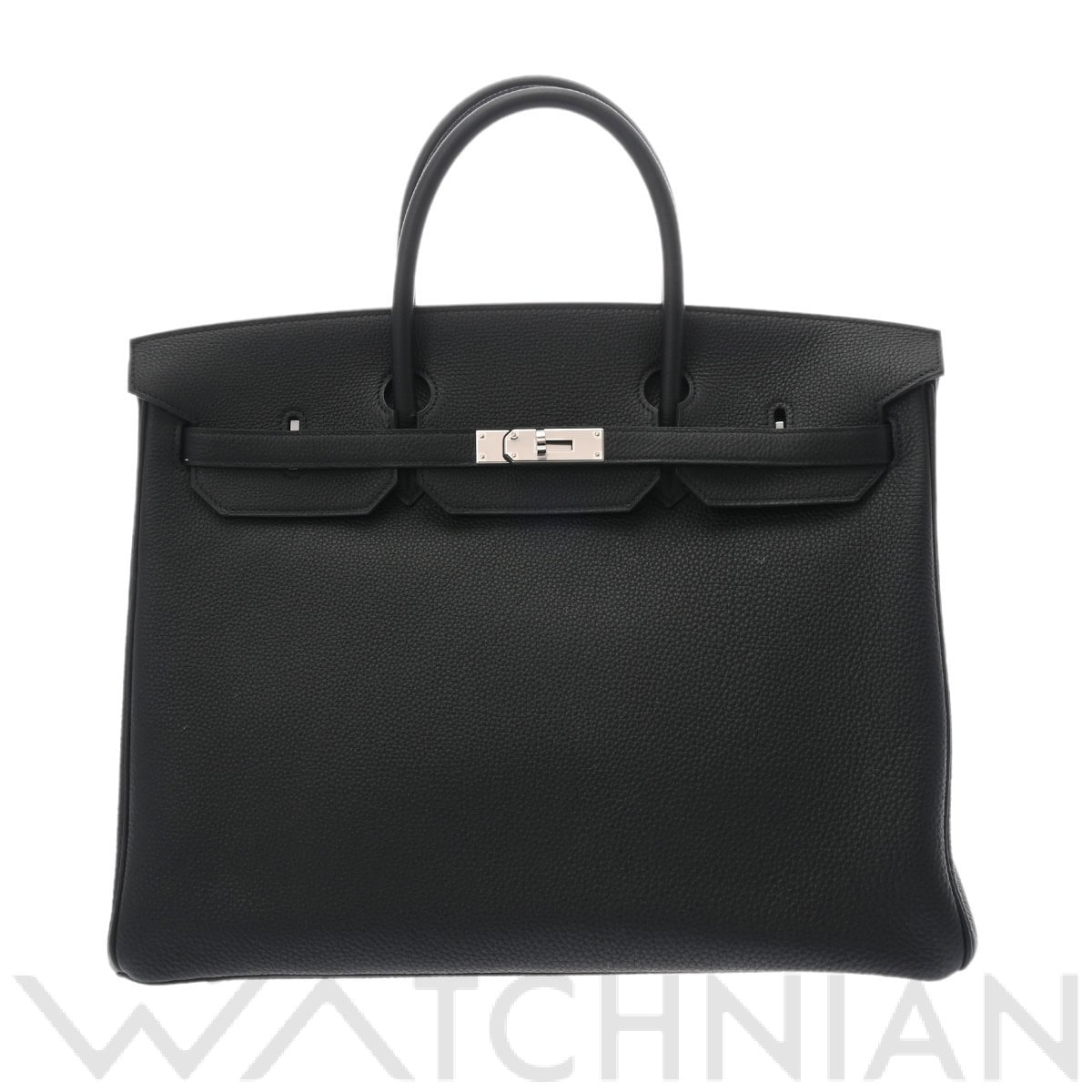エルメス バーキン 40 ブラック/パラジウム金具 トゴ ユニセックス バッグ 【中古】【bag】