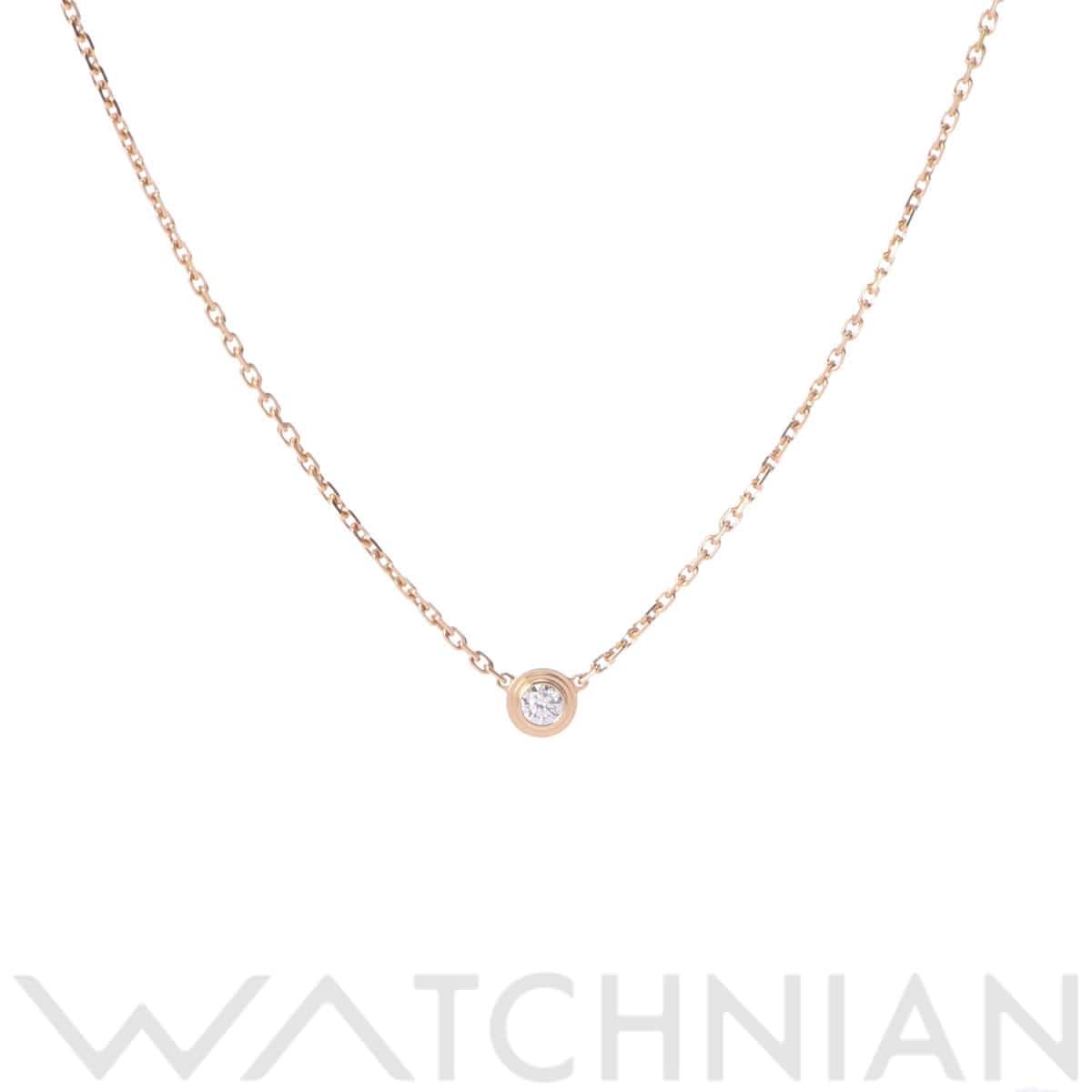 カルティエ ディアマンレジェ ネックレス XS ゴールド K18イエローゴールド YG レディース ジュエリー 【中古】【jewelry】