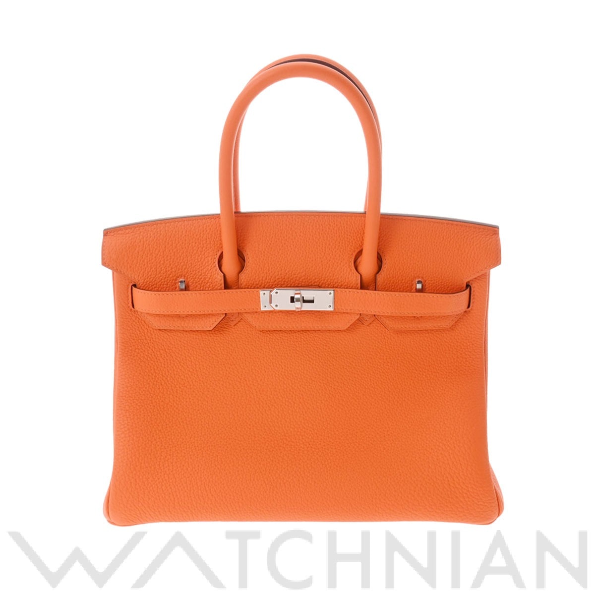 エルメス バーキン 30 オレンジミニアム/パラジウム金具 トゴ レディース バッグ 【新品】【bag】