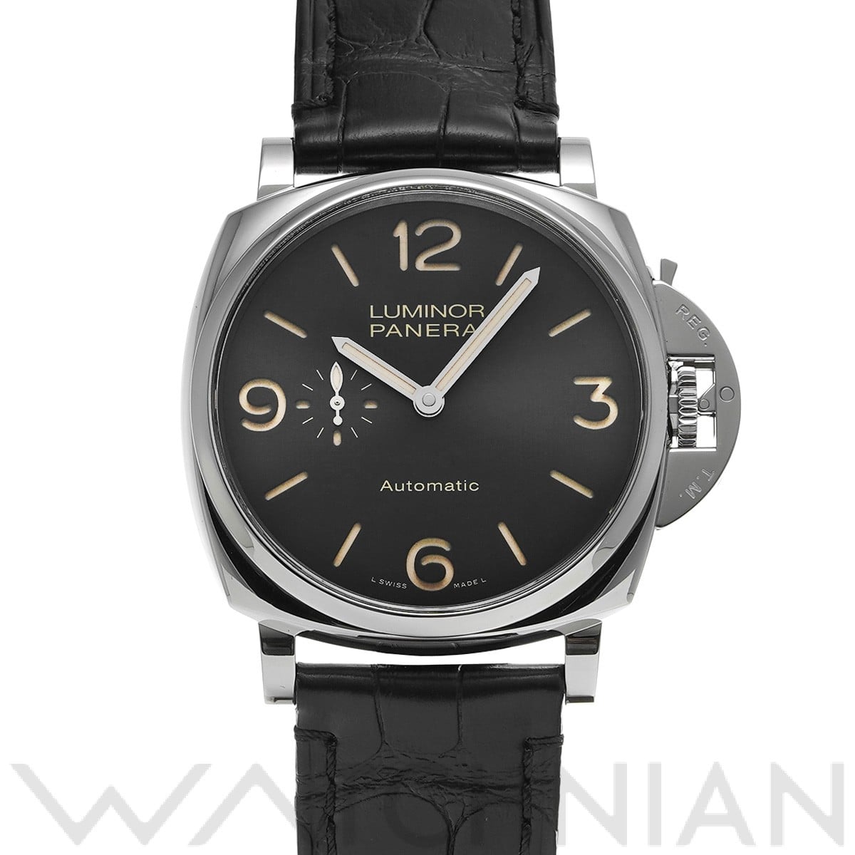 パネライ ルミノール ドゥエ PAM00674 ブラック メンズ 時計 【中古】【wristwatch】