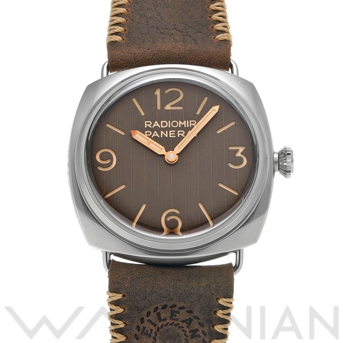 パネライ ラジオミール アイリーン PAM01243 ブラウン メンズ 時計 【中古】【wristwatch】