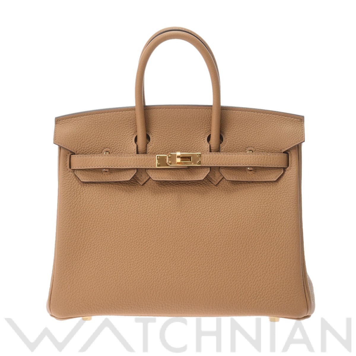 エルメス バーキン 25 ビスキュイ/ゴールド金具 トゴ レディース バッグ 【未使用】【bag】