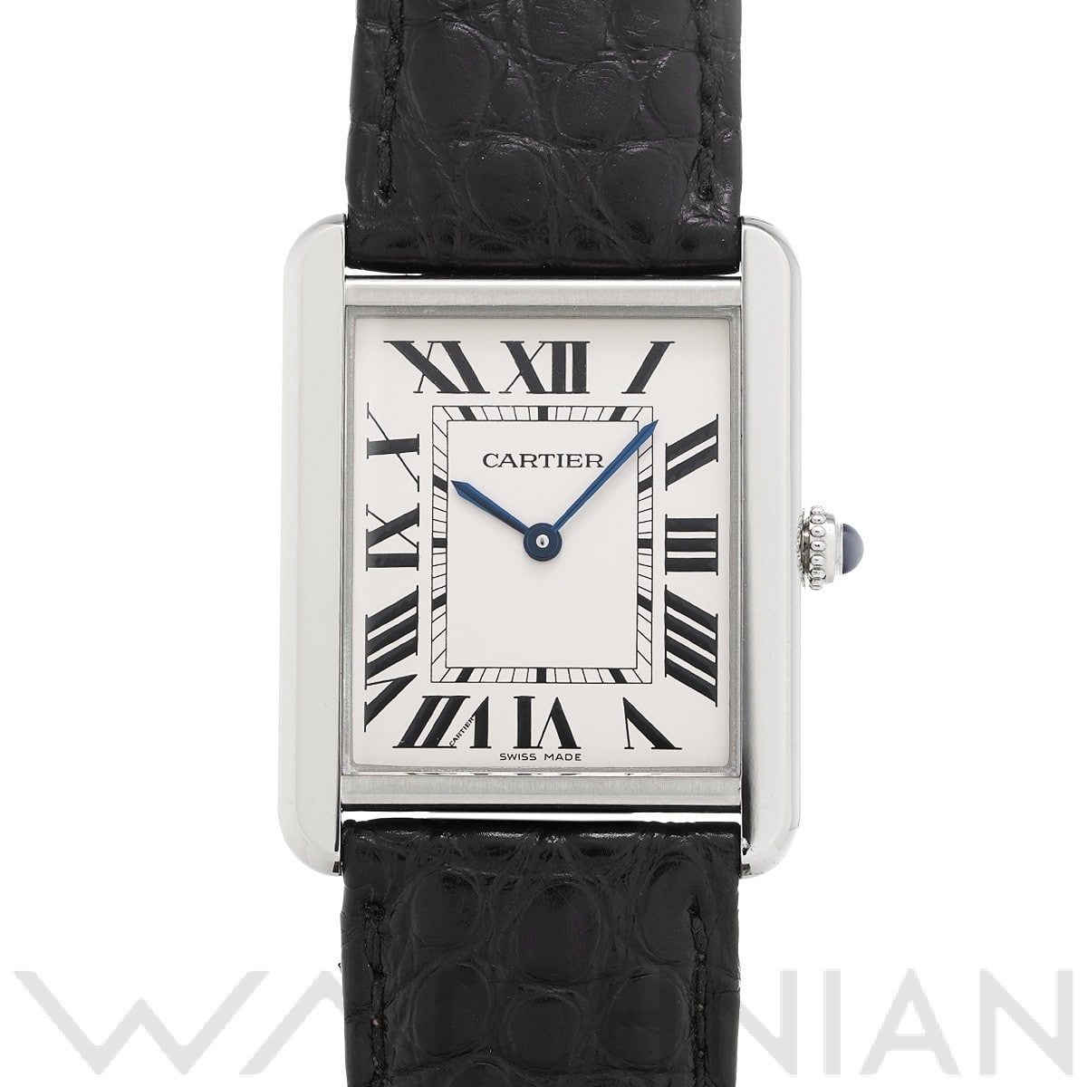 カルティエ タンク ソロ LM W5200003 シルバー メンズ 時計 【中古】【wristwatch】