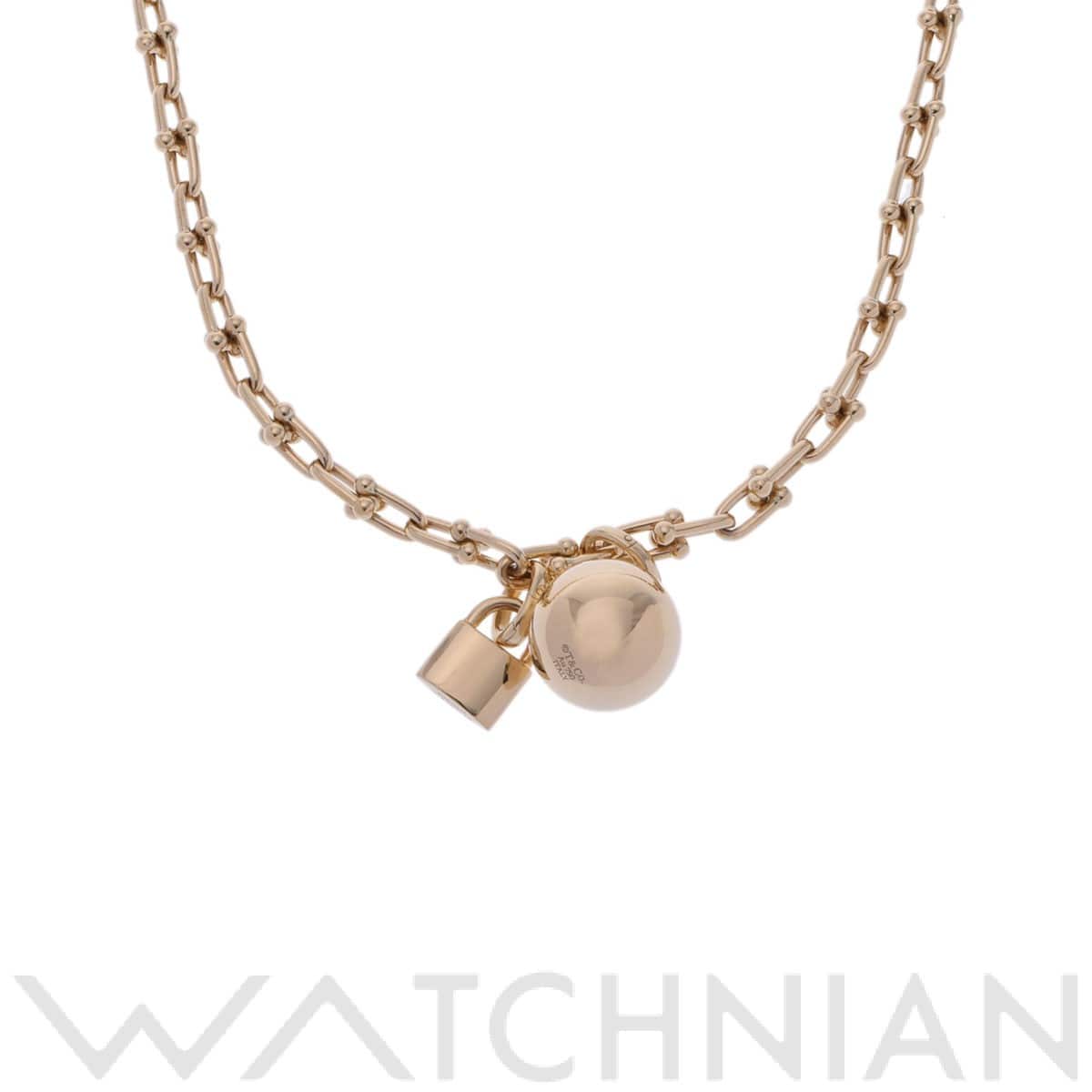 ティファニー ハードウェア ラップネックレス ゴールド K18イエローゴールド YG レディース ジュエリー 【中古】【jewelry】