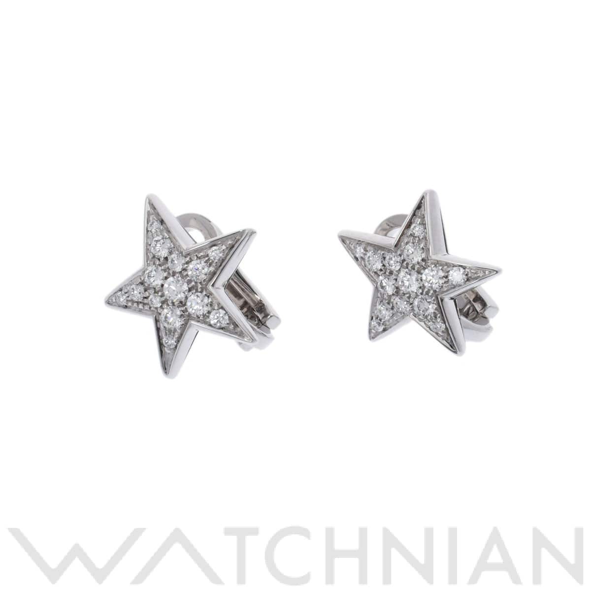シャネル コメット ダイヤ シルバー K18ホワイトゴールド WG レディース ジュエリー 【中古】【jewelry】