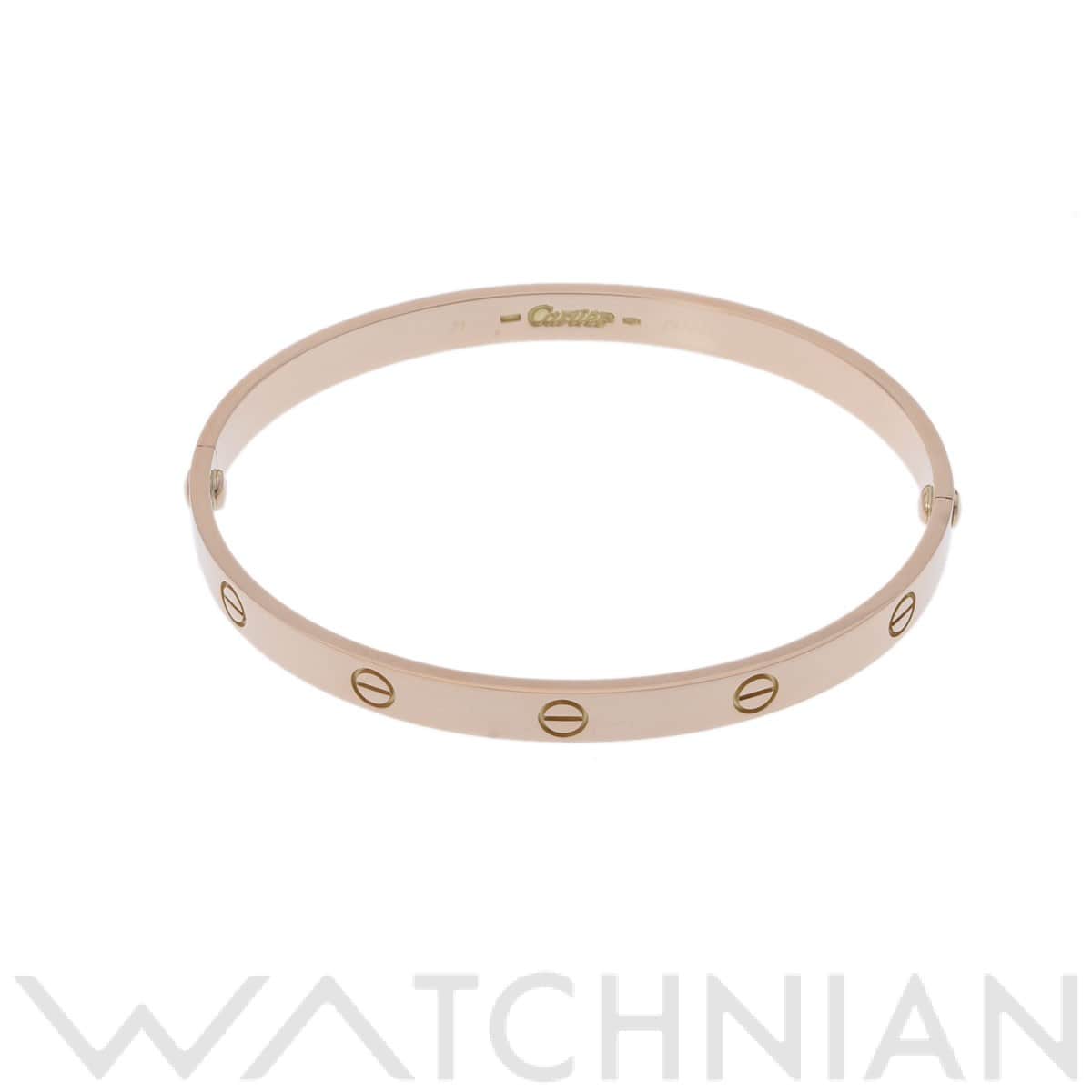 カルティエ ラブブレスレット #21 ゴールド K18イエローゴールド YG ユニセックス ジュエリー 【中古】【jewelry】