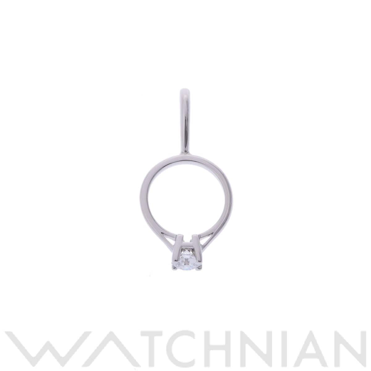 ハリー ウィンストン リングチャーム ペンダントトップ 1PD シルバー Pt950プラチナ レディース ジュエリー 【中古】【jewelry】