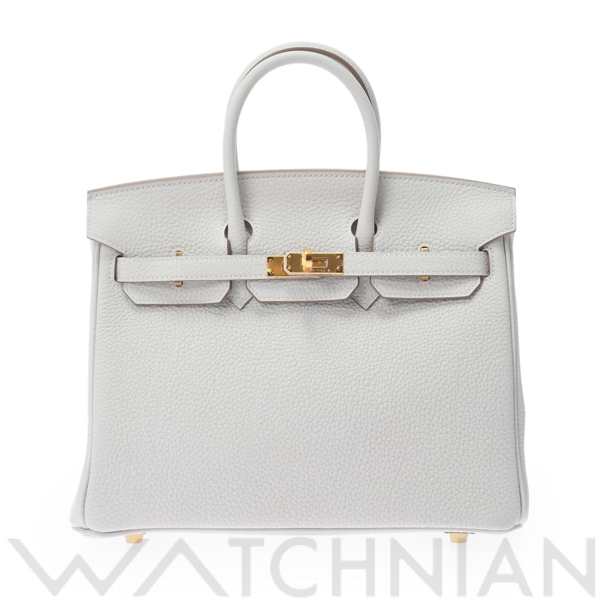 エルメス バーキン 25 グリスパール/ゴールド金具 トゴ レディース バッグ 【新品】【bag】