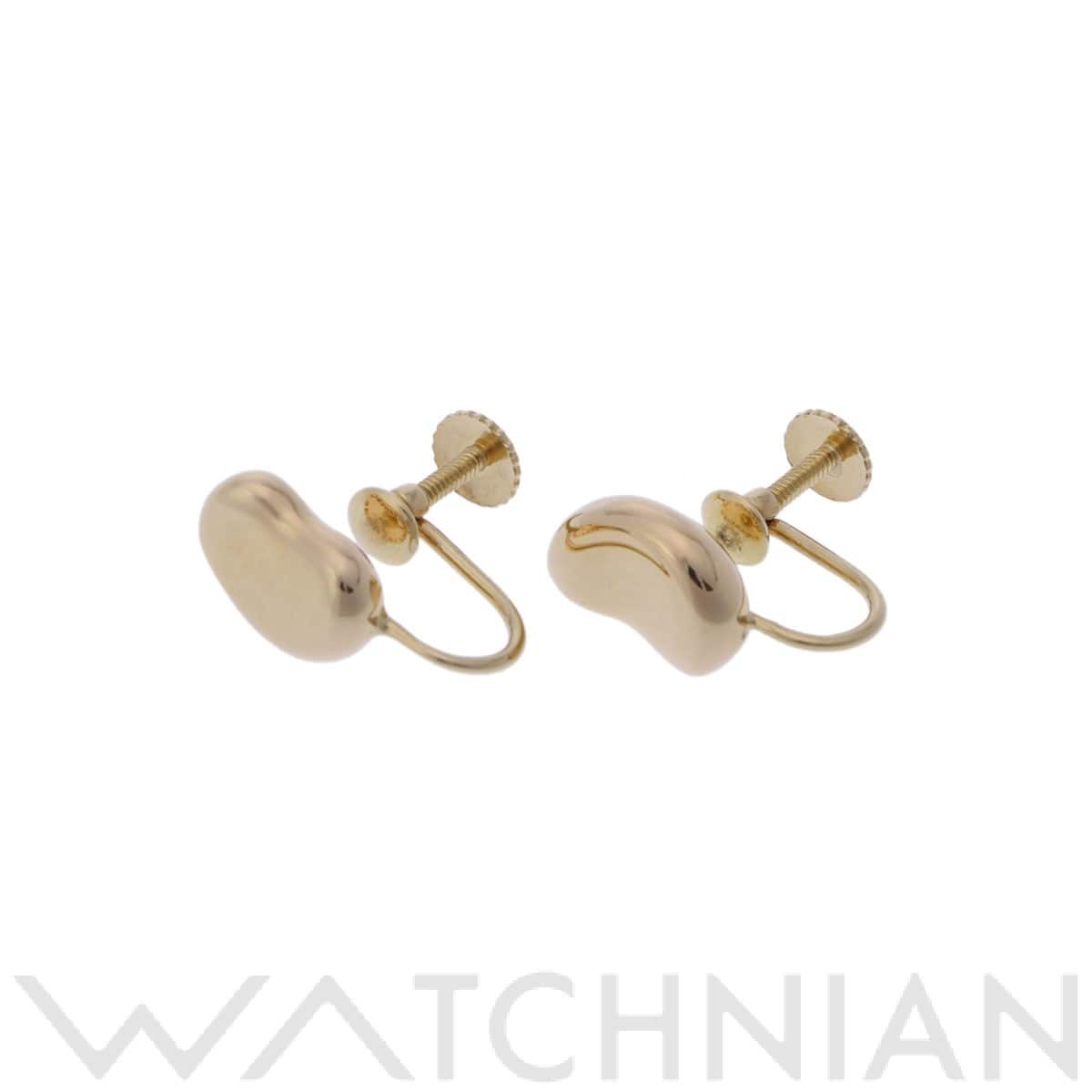 ティファニー ビーンズ イヤリング ゴールド K18イエローゴールド YG レディース ジュエリー 【中古】【jewelry】