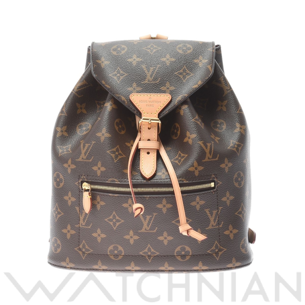 ルイ ヴィトン モノグラム モンスリー ブラウン M43431 モノグラムキャンバス レディース バッグ 【中古】【bag】