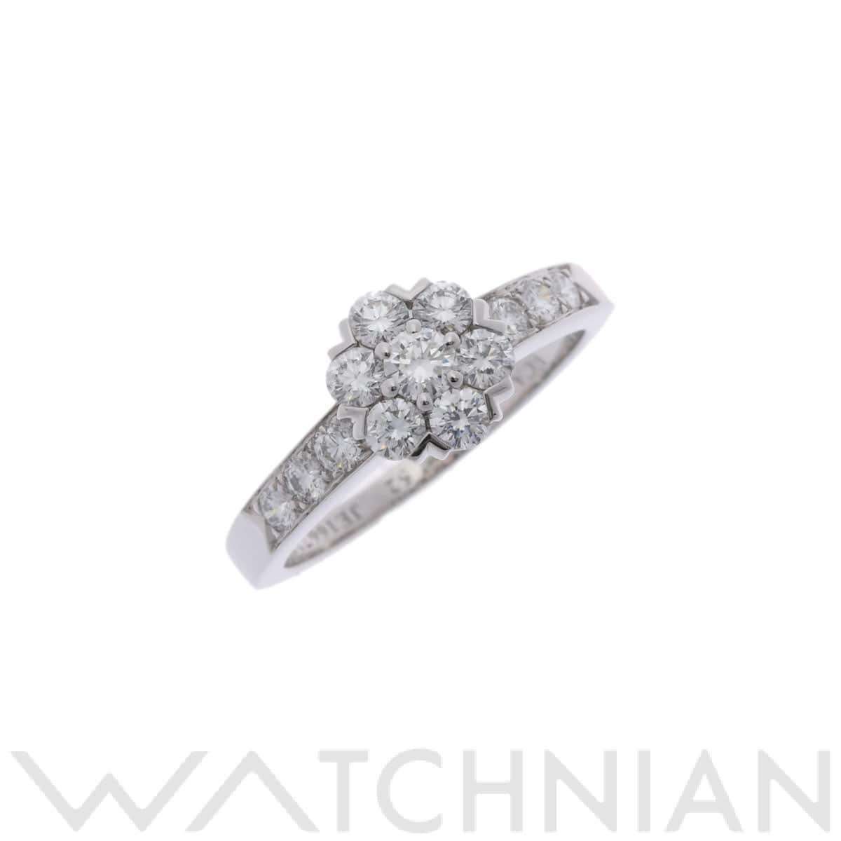 ヴァン クリーフ&アーペル フルーレット ダイヤ #52 シルバー K18ホワイトゴールド WG レディース ジュエリー 【中古】【jewelry】
