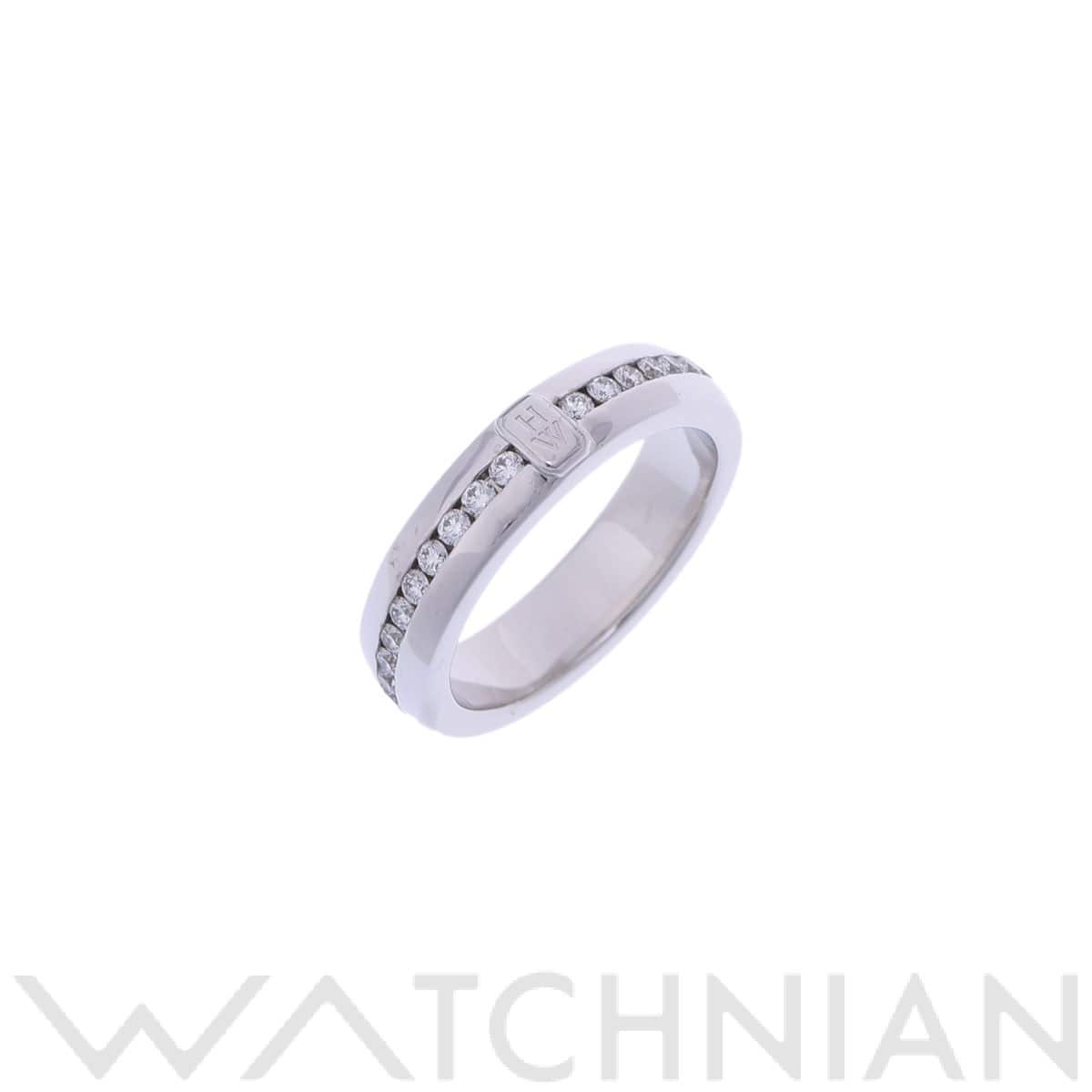 ハリー ウィンストン HWロゴ リング シルバー WBDWRDLGHWL K18ホワイトゴールド WG レディース ジュエリー 【中古】【jewelry】