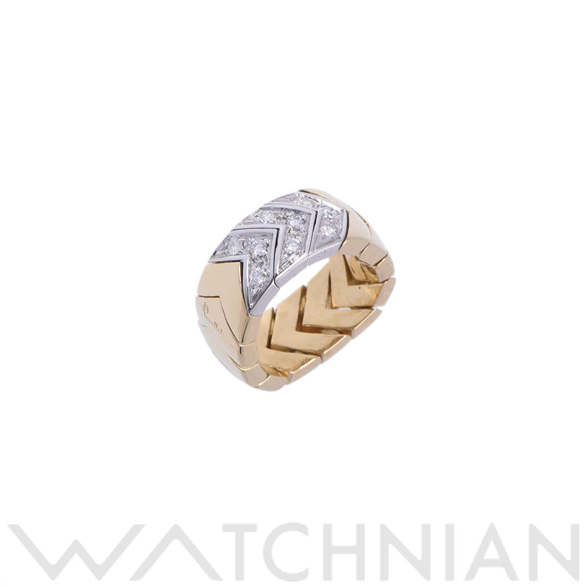 ポメラート ダイヤリング ゴールド K18イエローゴールド YG/K18ホワイトゴールド WG レディース ジュエリー 【中古】【jewelry】