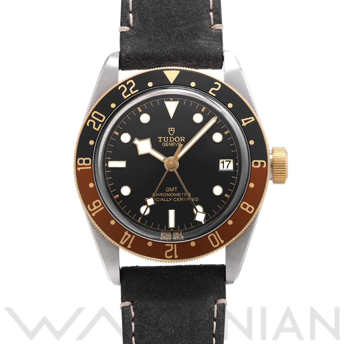 チューダー / チュードル ブラックベイ GMT S&G 79833MN ブラック メンズ 時計 【中古】【wristwatch】