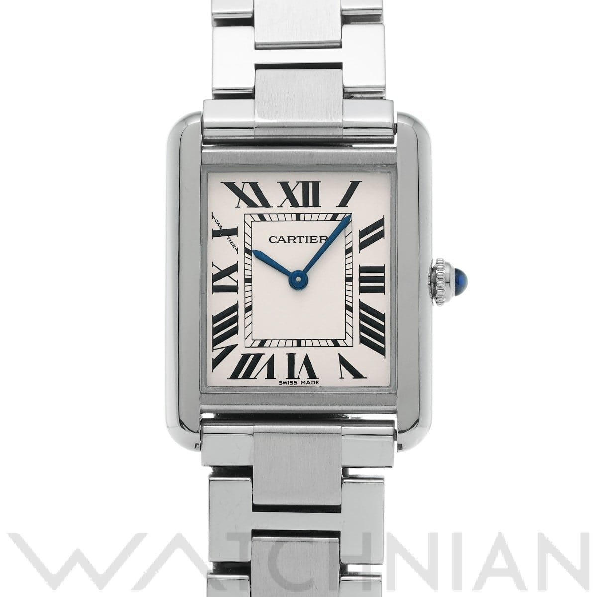 カルティエ タンク ソロ SM W5200013 シルバー レディース 時計 【中古】【wristwatch】