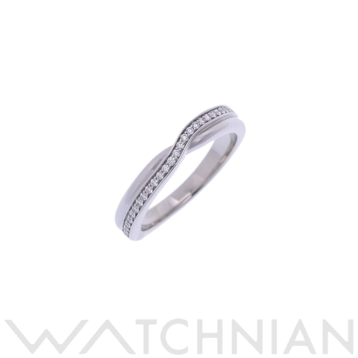 ハリー ウィンストン トリストワンロウバンド リング シルバー WBDPRD1RTST Pt950プラチナ レディース ジュエリー 【中古】【jewelry】