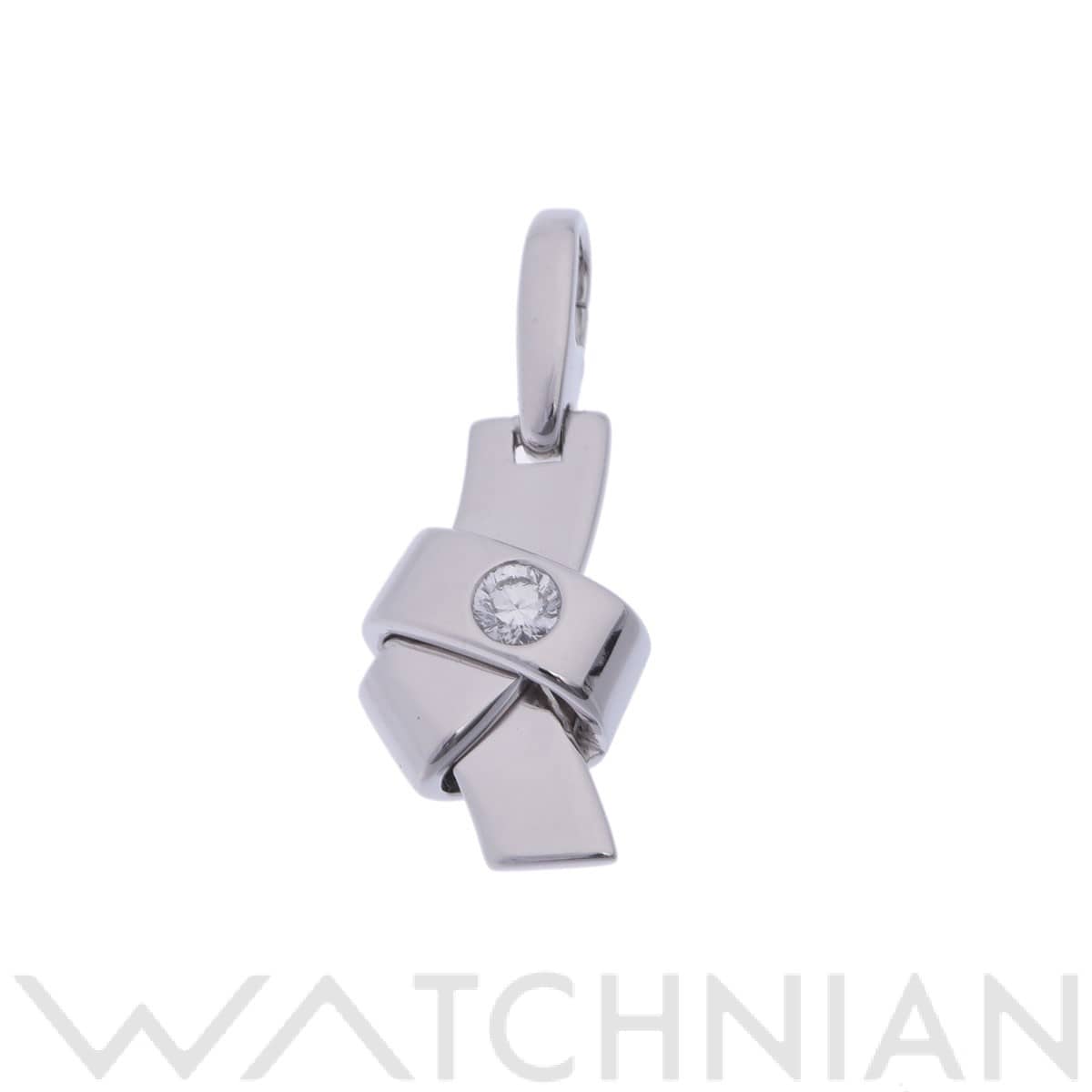 カルティエ ノット チャーム K18ホワイトゴールド WG レディース ジュエリー 【中古】【jewelry】